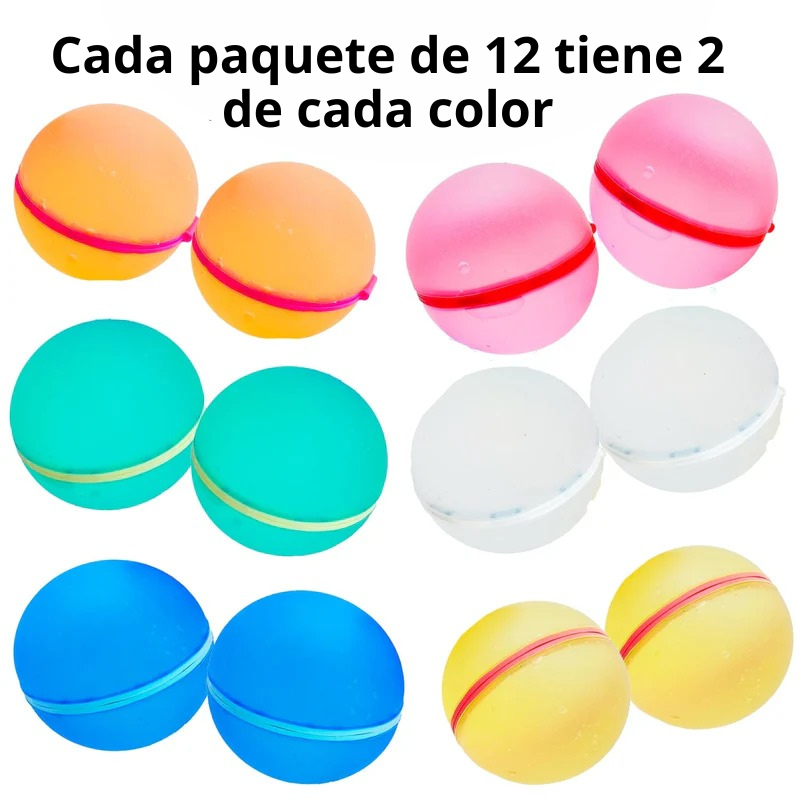 BoomBall™ | Diversión Que Se Recarga (12 Piezas)