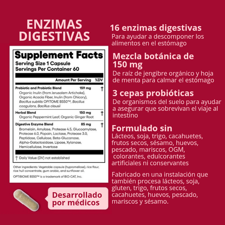 FlatCore Duo™ | Digestión Ligera, Abdomen Plano.