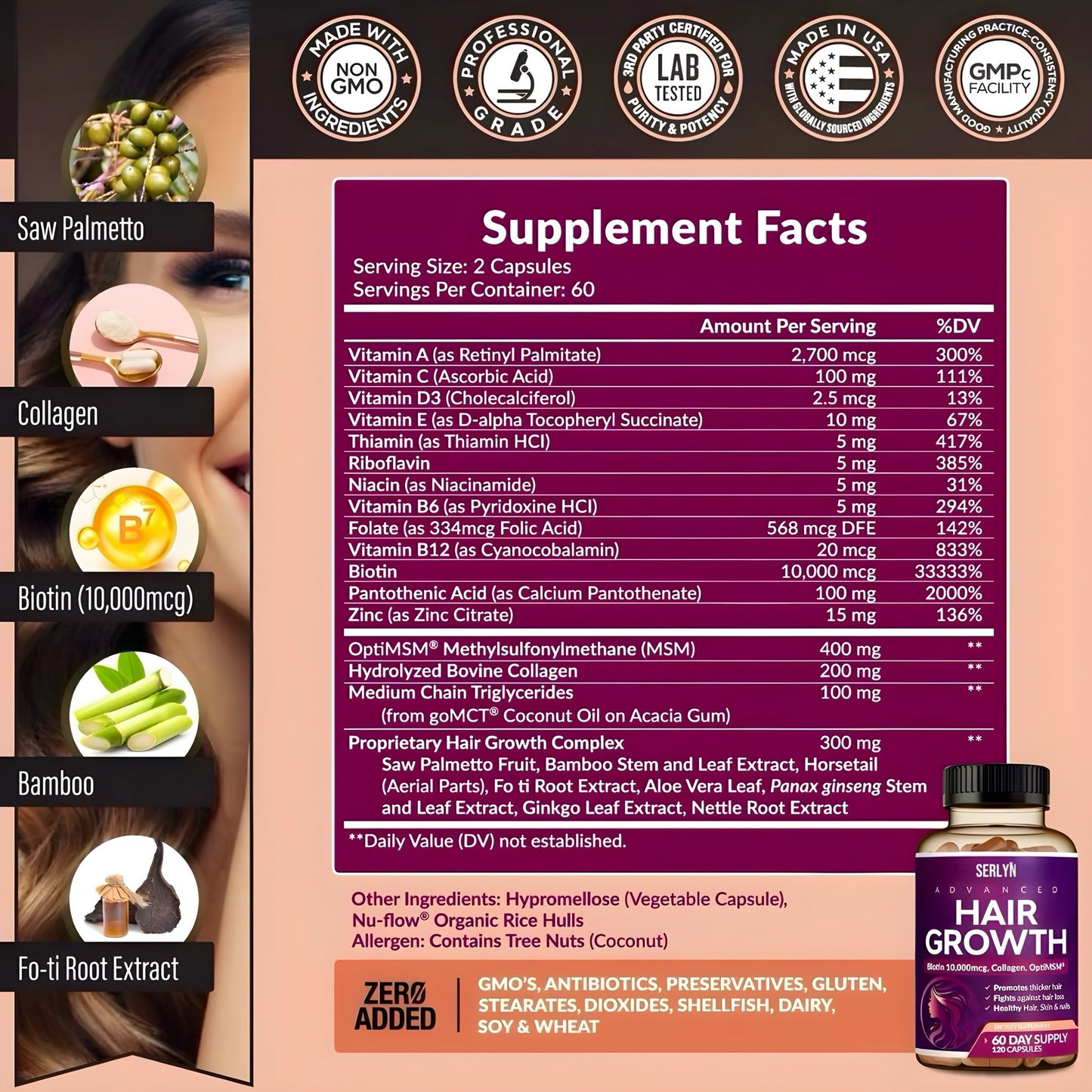 GLOW-V™ | Elixir de Belleza 3 en 1