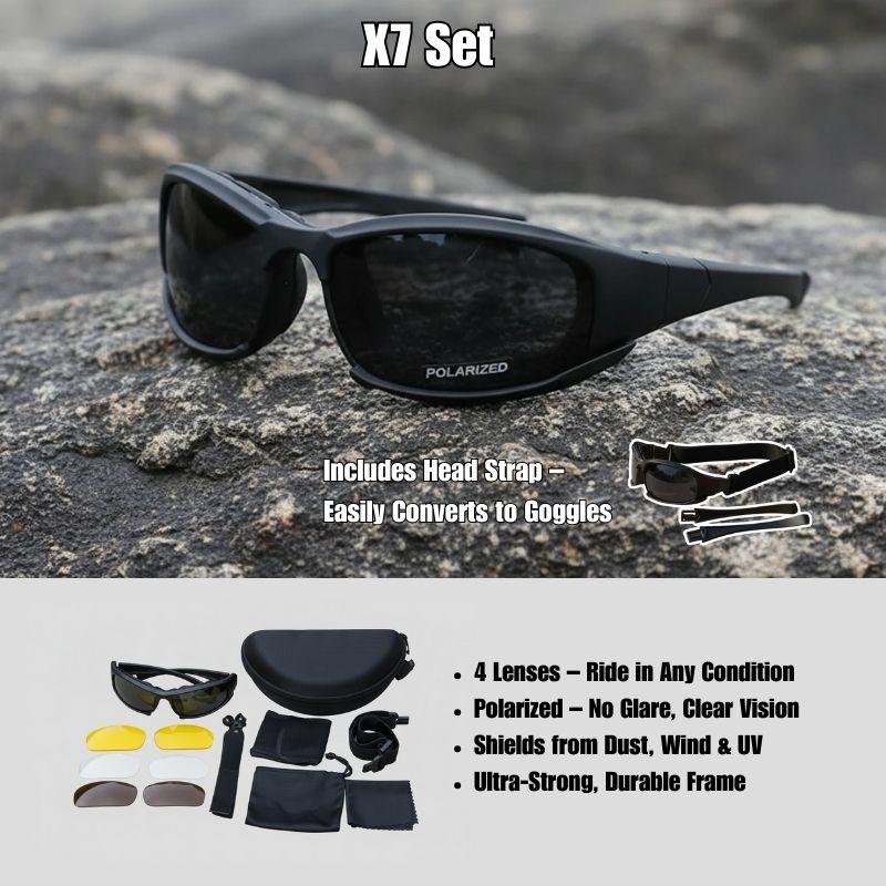 X7 RiderShield™ | El escudo visual del verdadero rider