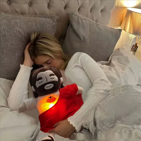 Abrazo Divino™ | El Peluche Que Calma Tu Alma y Fortalece Tu Fe.