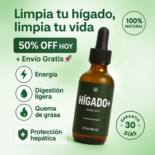 DetoxHepatic™ | “Limpieza profunda, energía renovada”