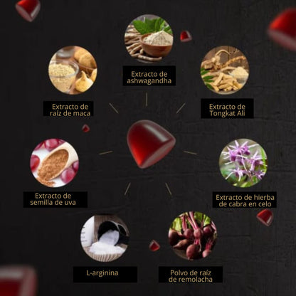 ALPHABITES™ | 7 en 1 potenciador del óxido nítrico