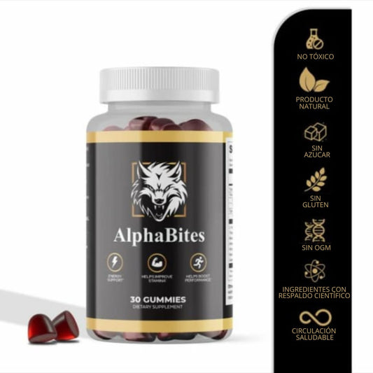 ALPHABITES™ | 7 en 1 potenciador del óxido nítrico