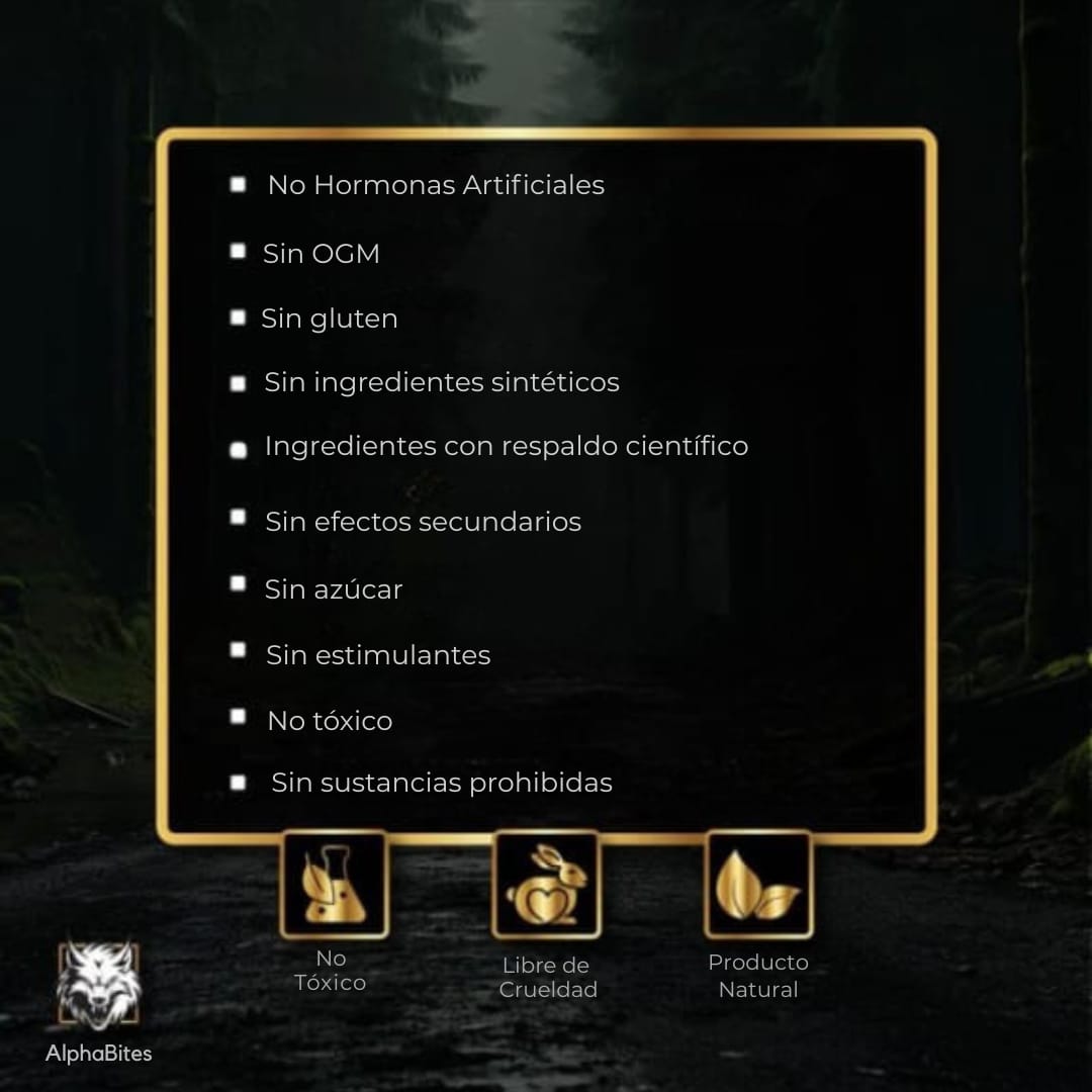 ALPHABITES™ | 7 en 1 potenciador del óxido nítrico