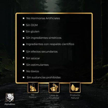 ALPHABITES™ | 7 en 1 potenciador del óxido nítrico